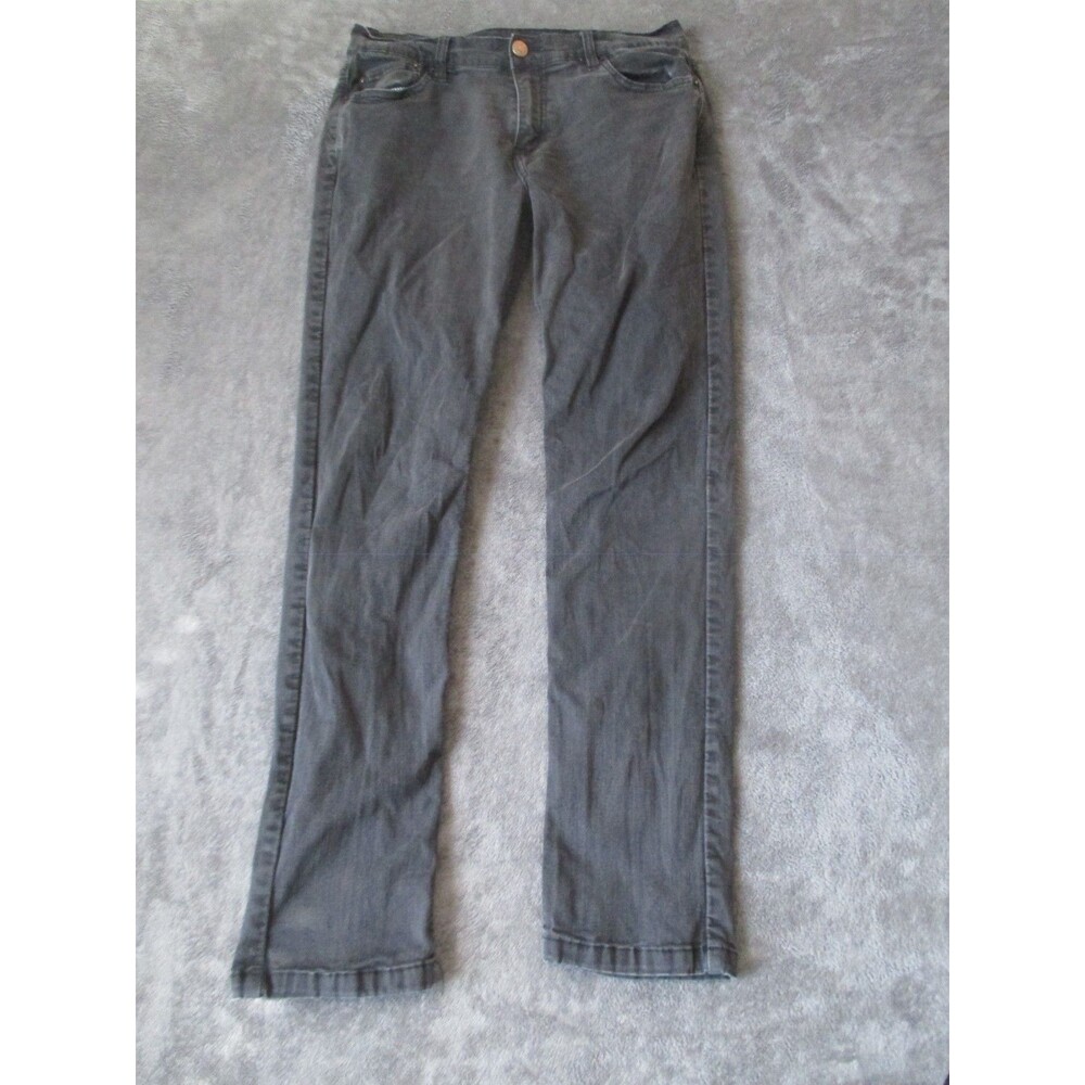 Mugsy Squid Inks Mens Black Slim Fit Stretch Jeans 30x30 FLX3NSQ-30X30